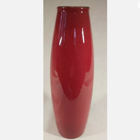 Amano Torpedo Vase, Red - Picture 1 of 4